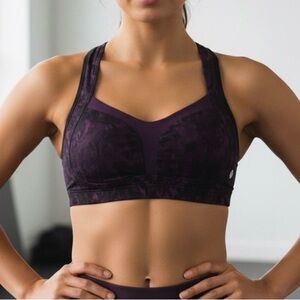 lululemon athletica | purple sports bra